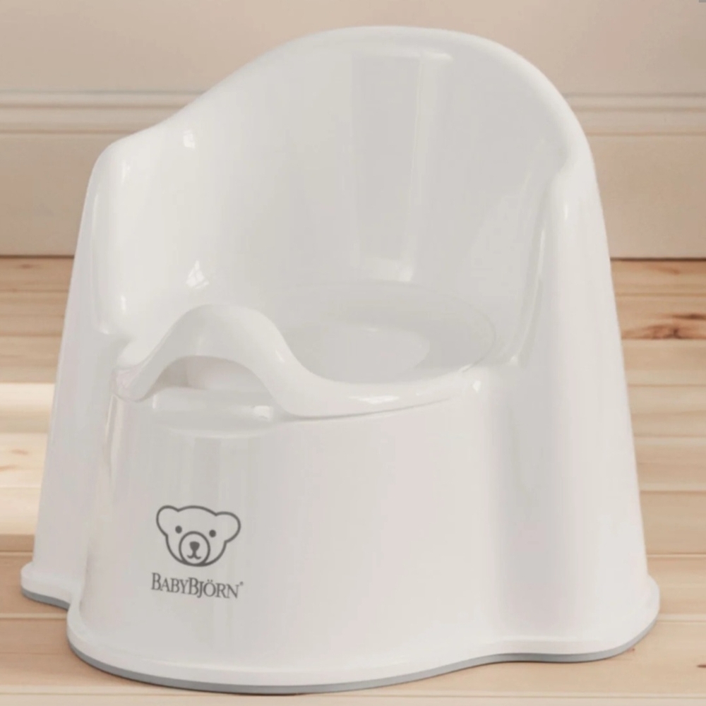 Baby Bjorn White Baby Potty Chair